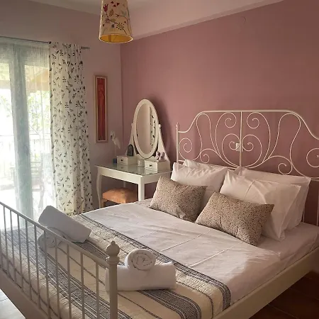 Oak Tree, Sea View Apartment, Karavomylos, Cephalonia קרבומילוס