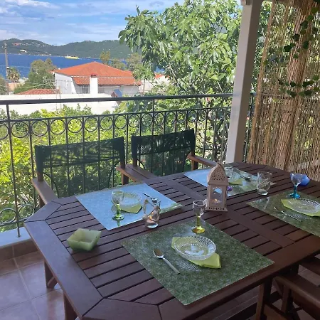Oak Tree, Sea View Apartment, Karavomylos, Cephalonia דירה
